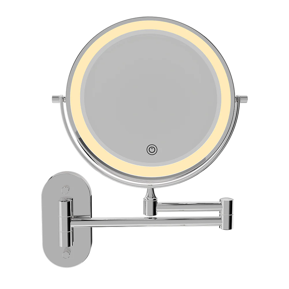 Fienza Swivel LED Magnifying Mirror, Chrome - Image 5