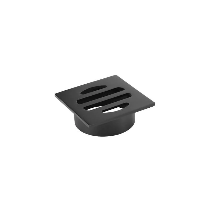 Meir Square Floor Grate Shower Drain 50mm outlet - Black Matte - Image 3