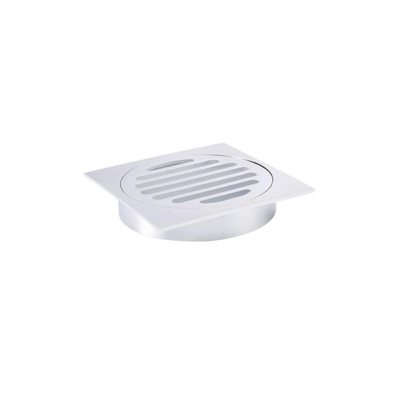 Meir Square Floor Grate Shower Drain 100mm outlet - Polished Chrome - Image 3