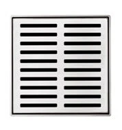 Forme Stainless Steel Waste Linear 110X110 Floor Waste 90mm Outlet