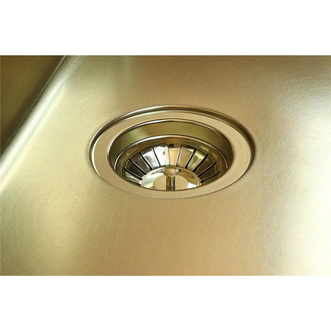 Linsol Foster Ke Sink 440×440 Undermount - Foster Vintage Gold - Image 3