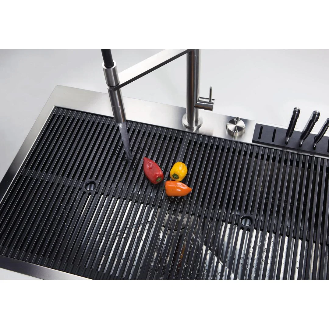 Linsol Foster Milano 77L Single Bowl - Foster Brushed Stainless - Image 2