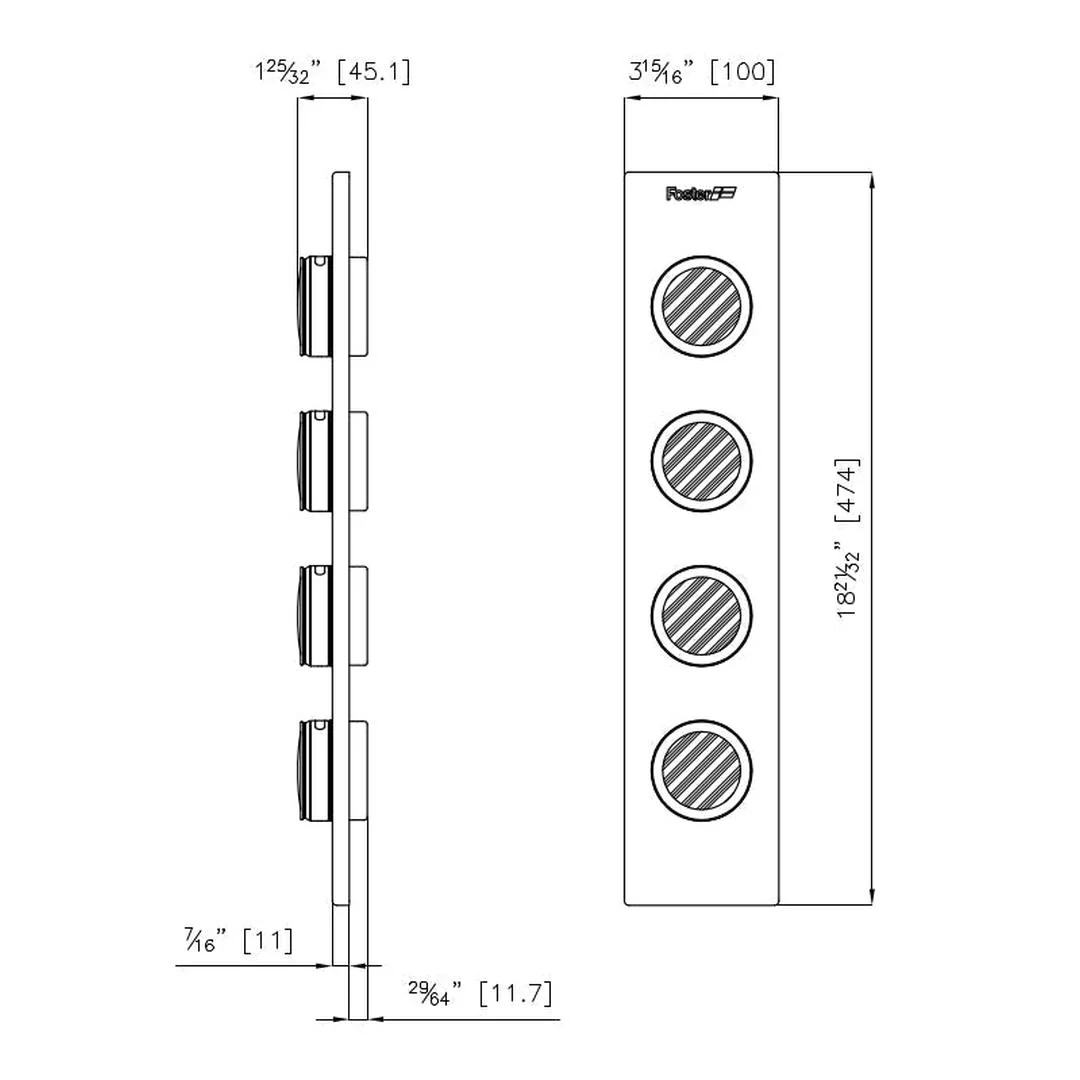 Linsol Foster Milano Spice Rack Kit - Image 2