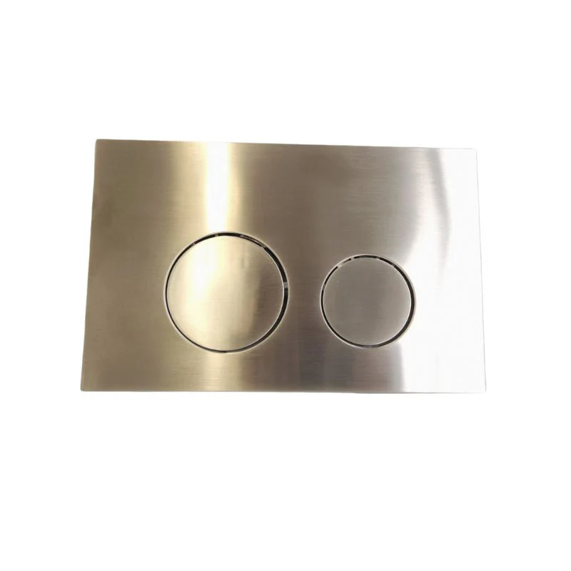 Geberit Sigma 8 Compatible Toilet Flush Button - Brushed Nickel - Image 3