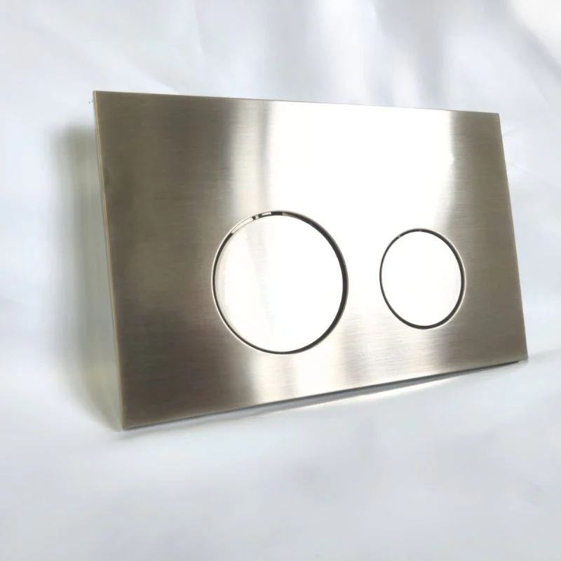 Geberit Sigma 8 Compatible Toilet Flush Button - Brushed Nickel - Image 4