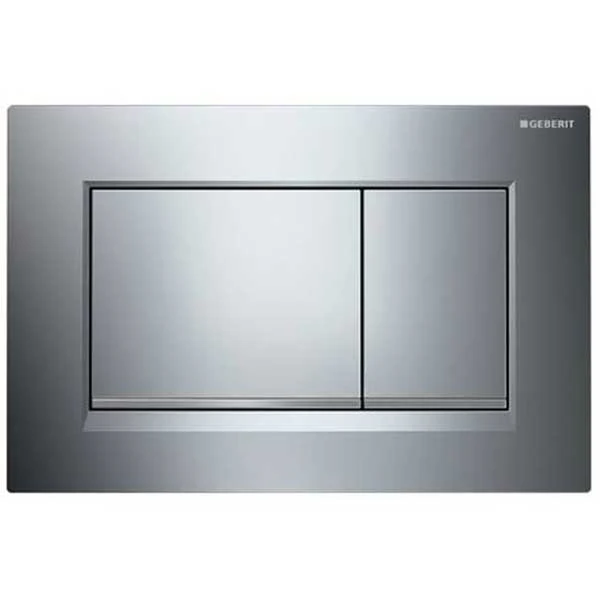 Geberit Sigma30 Dual Flush Square - Chrome