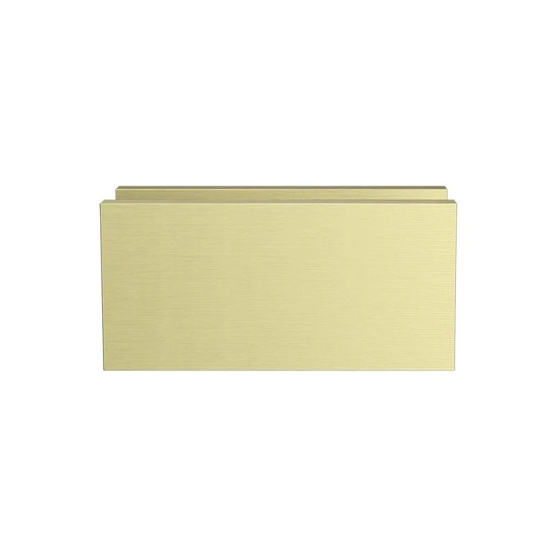 Meir Glass Fixing U Bracket - PVD Tiger Bronze - Image 2