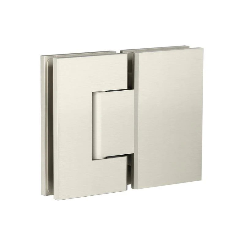 Meir Glass to Glass Shower Door Hinge - PVD Brushed Nickel