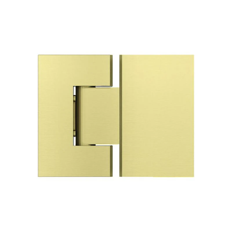Meir Glass to Glass Shower Door Hinge - PVD Tiger Bronze - Image 2