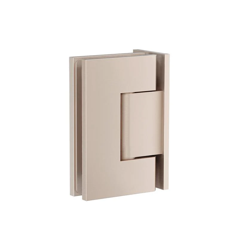 Meir Glass to Wall Shower Door Hinge - Champagne
