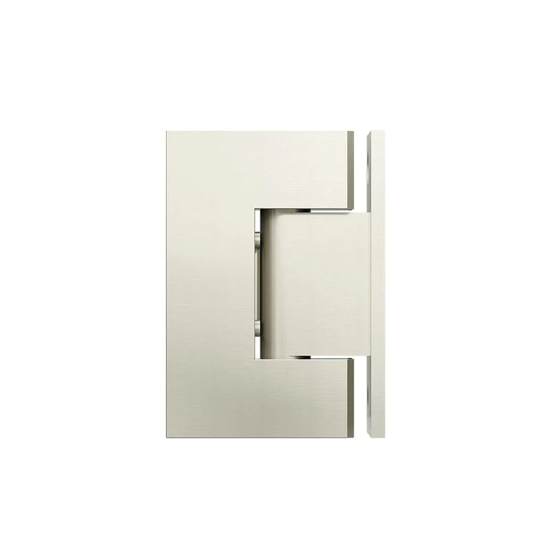 Meir Glass to Wall Shower Door Hinge - PVD Brushed Nickel - Image 2