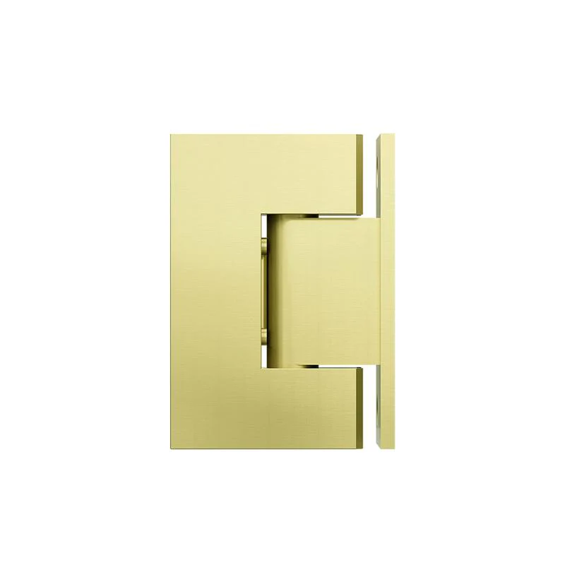 Meir Glass to Wall Shower Door Hinge - PVD Tiger Bronze - Image 2