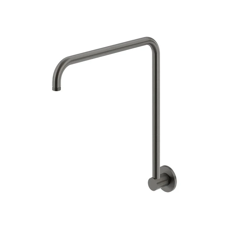 Meir High Rise Shower Arm - Shadow Gun Metal