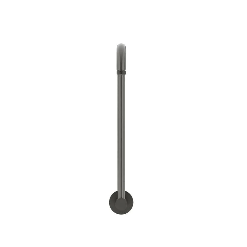 Meir High Rise Shower Arm - Shadow Gun Metal - Image 3