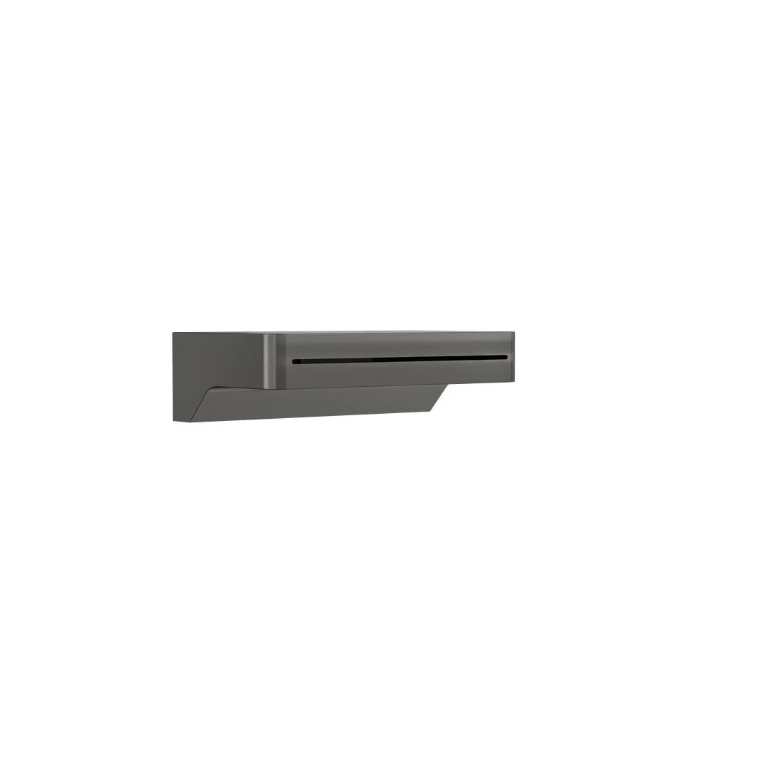 Linsol Hugo Waterfall Bath Spout - Gunmetal - Image 2