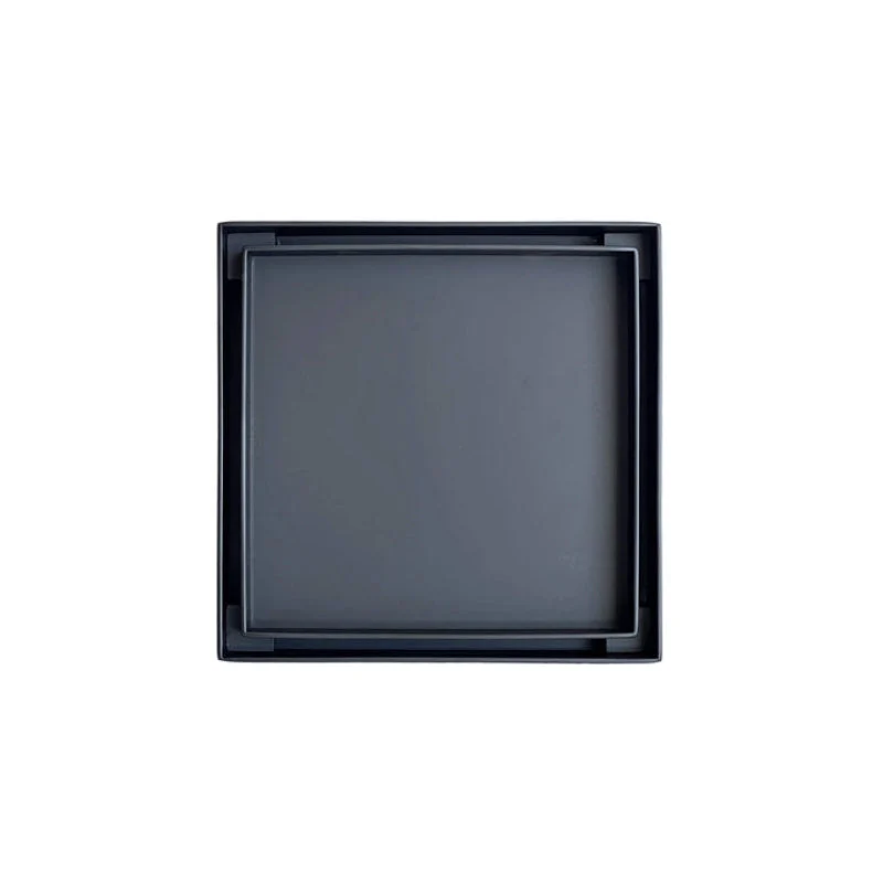 Kano Square Tile Insert Floor Waste - Black Matte - Image 2