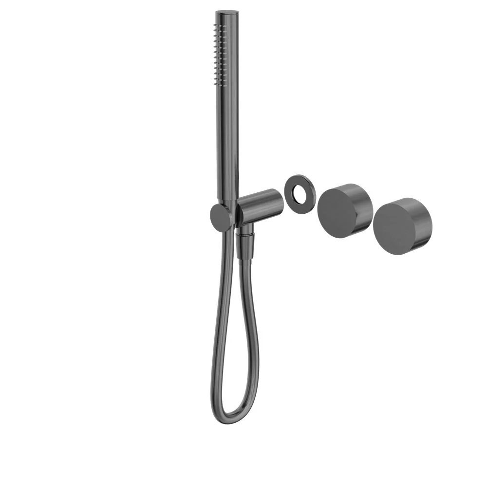 Nero Kara Progressive Shower System Separate Plate (Trim Kit Only) - Gun Metal