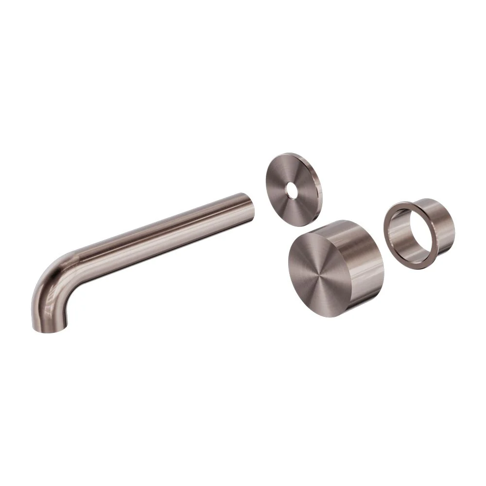 Nero Kara Progressive Wall Basin/Bath Set (Trim Kit Only) Spout - Brushed Bronze