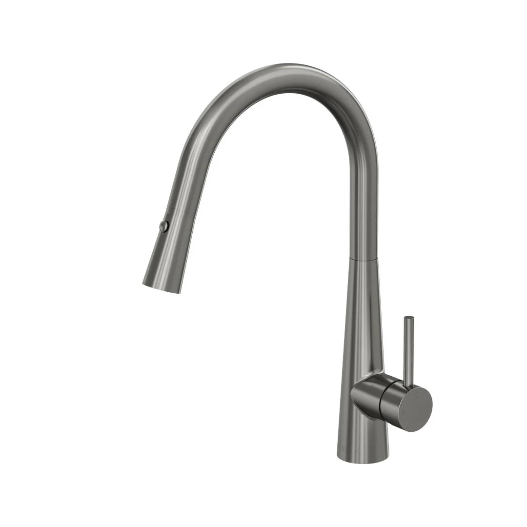 Linsol Kashi Pull Out Sink Mixer - Gunmetal