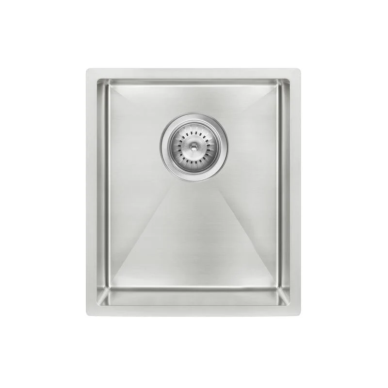 Meir Lavello Kitchen Sink Single Bowl 380 x 440 - PVD Brushed Nickel - Image 3