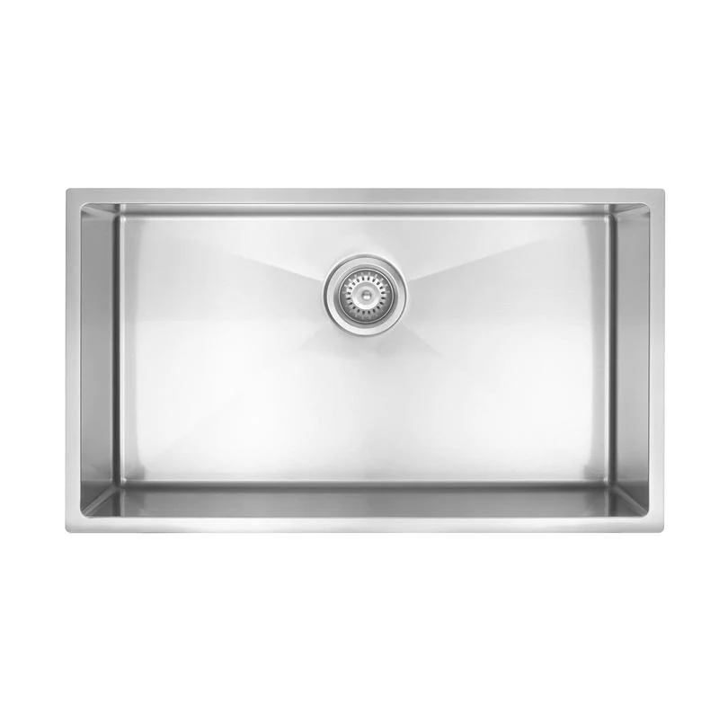 Meir Lavello Kitchen Sink Single Bowl 760 x 440 - PVD Brushed Nickel - Image 2