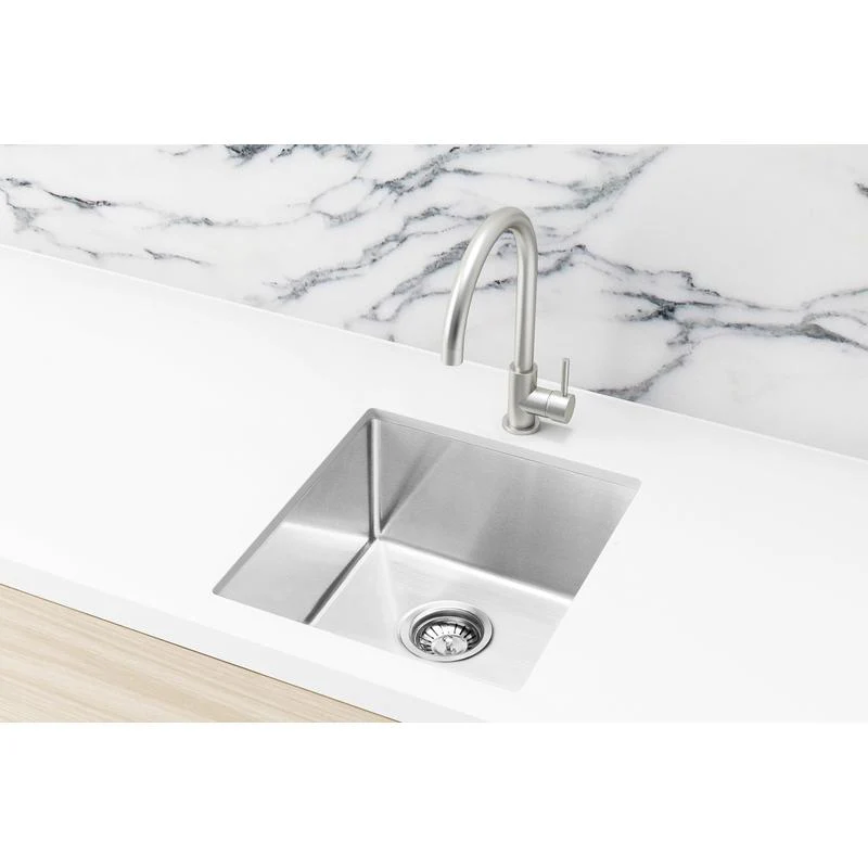 Meir Lavello Laundry Sink - Single Bowl 440 x 440 - Stainless Steel