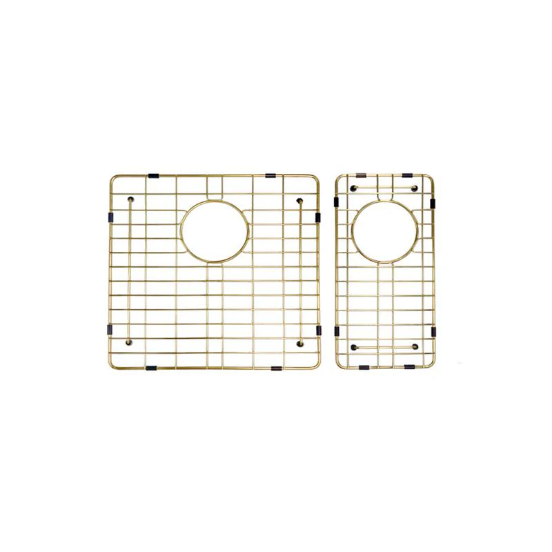 Meir Lavello Protection Grid for MKSP-D670440 (2pcs) - Brushed Bronze Gold