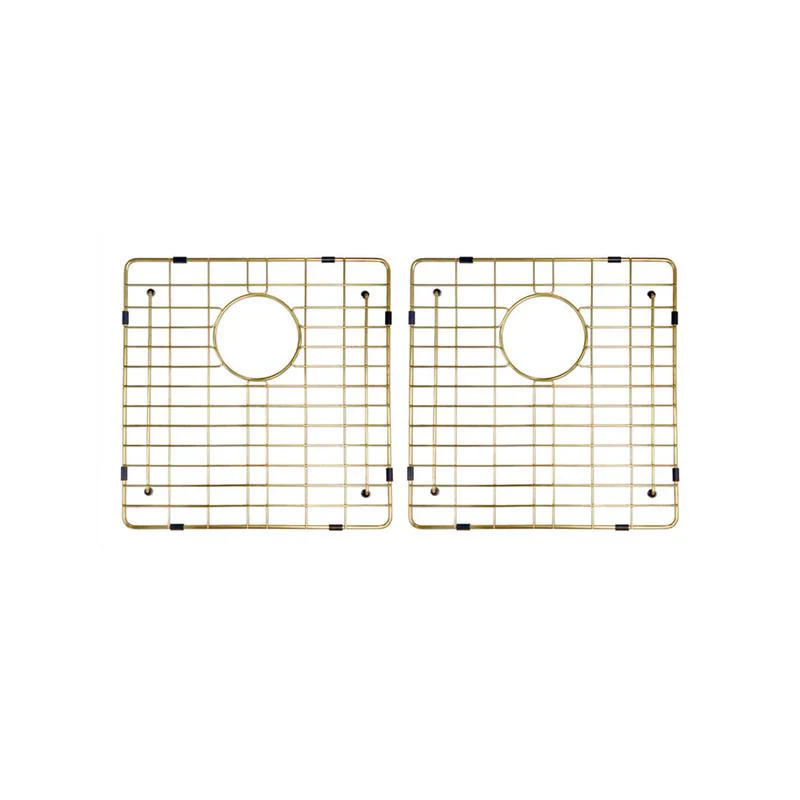 Meir Lavello Protection Grid for MKSP-D860440 (2pcs) - Brushed Bronze Gold