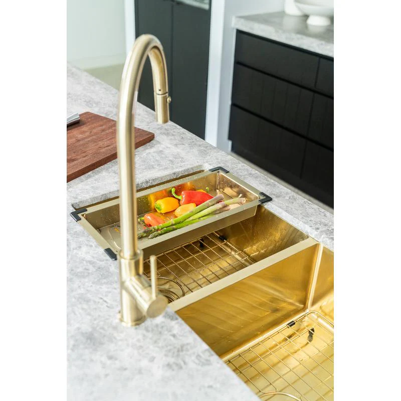 Meir Lavello Protection Grid for MKSP-S380440 - Brushed Bronze Gold - Image 4