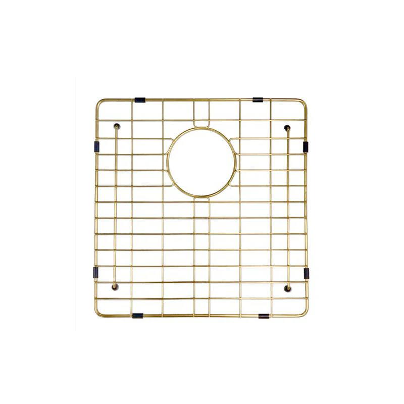 Meir Lavello Protection Grid for MKSP-S450450 - PVD Brushed Bronze Gold