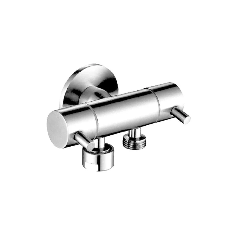 Linkware Dual Mini Cistern Cock - Chrome