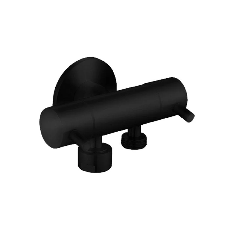 Linkware Dual Mini Cistern Cock - Black Matte