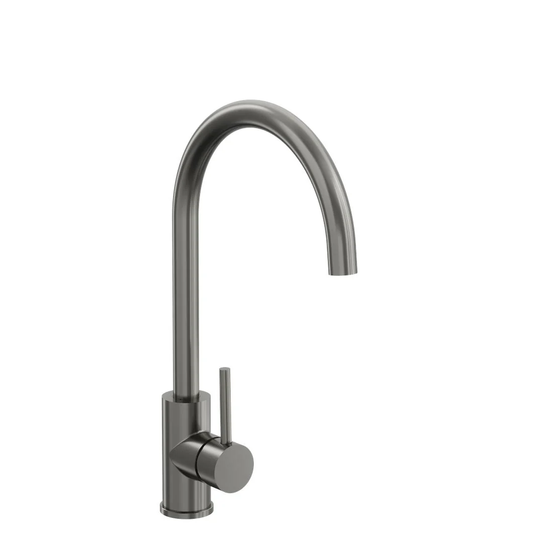 Linsol Louis S2 Sink Mixer Eco - Gunmetal - Image 2