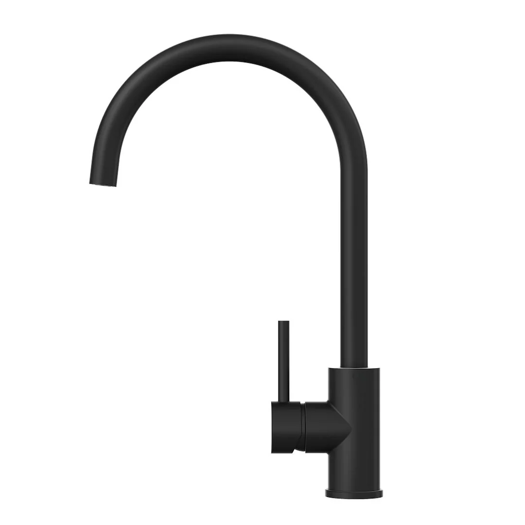 Linsol Louis S2 Sink Mixer Eco - Matte Black - Image 2