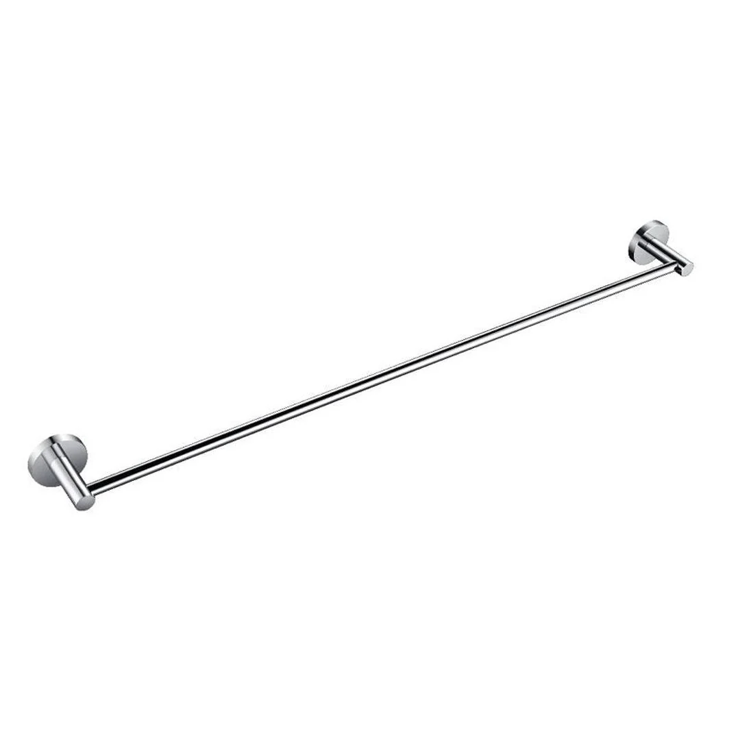 Linsol Lux S2 800mm Single Towel Rail - Chrome