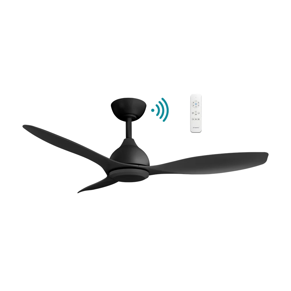 Martec Elite DC 48″ Smart Ceiling Fan With WIFI Remote Control - Matt Black