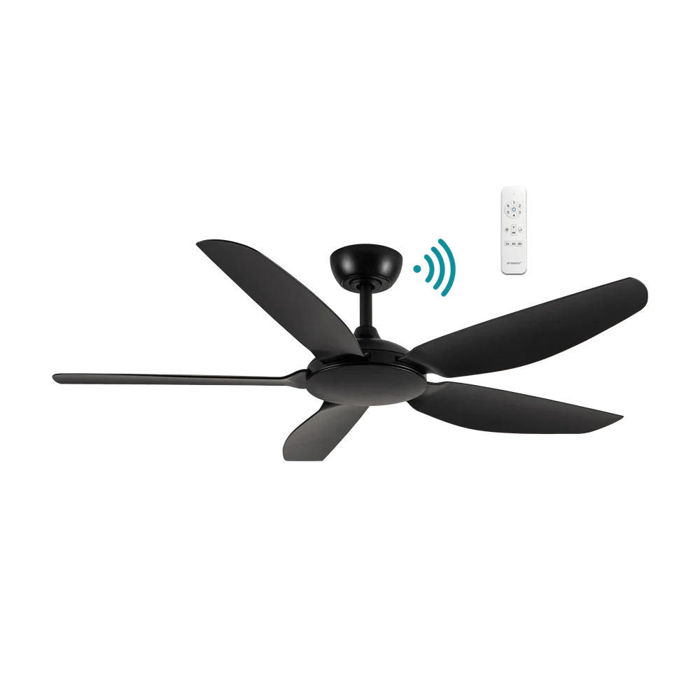 Martec Esprit DC 52″ Smart Ceiling Fan With WIFI Remote Control - Matt Black