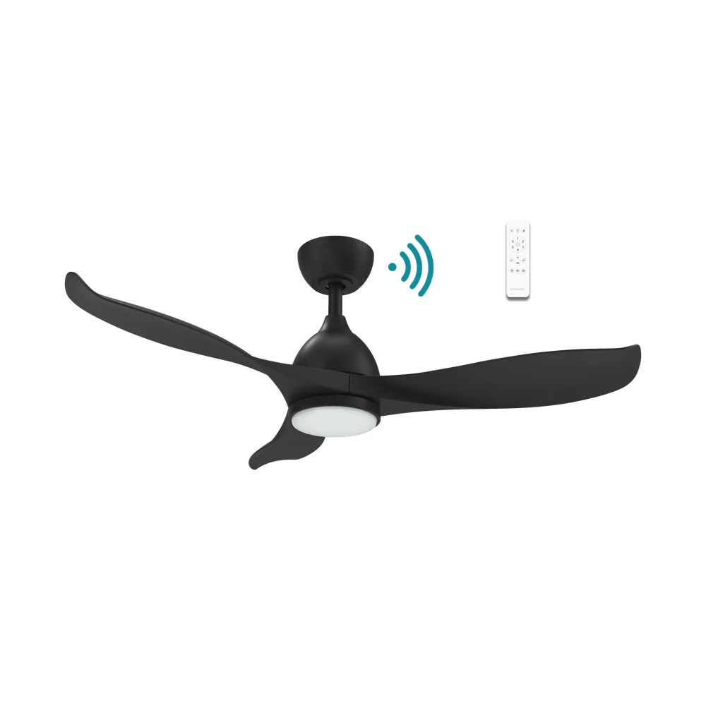 Martec Scorpion DC 42″ Smart Ceiling Fan With WIFI Remote Control + LED light - Matt Black
