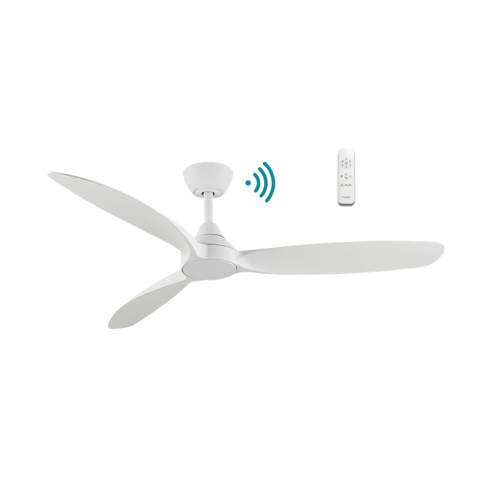 Martec Seaforth DC 52″ Smart Ceiling Fan With WIFI Remote Control - Matt White