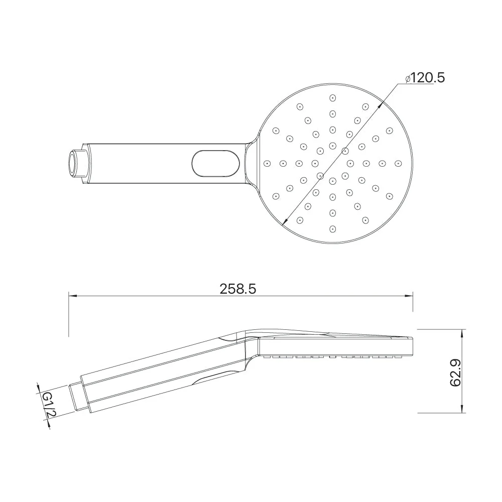 Mixx Matcha 3 Spray Handpiece - Matt Black - Image 2
