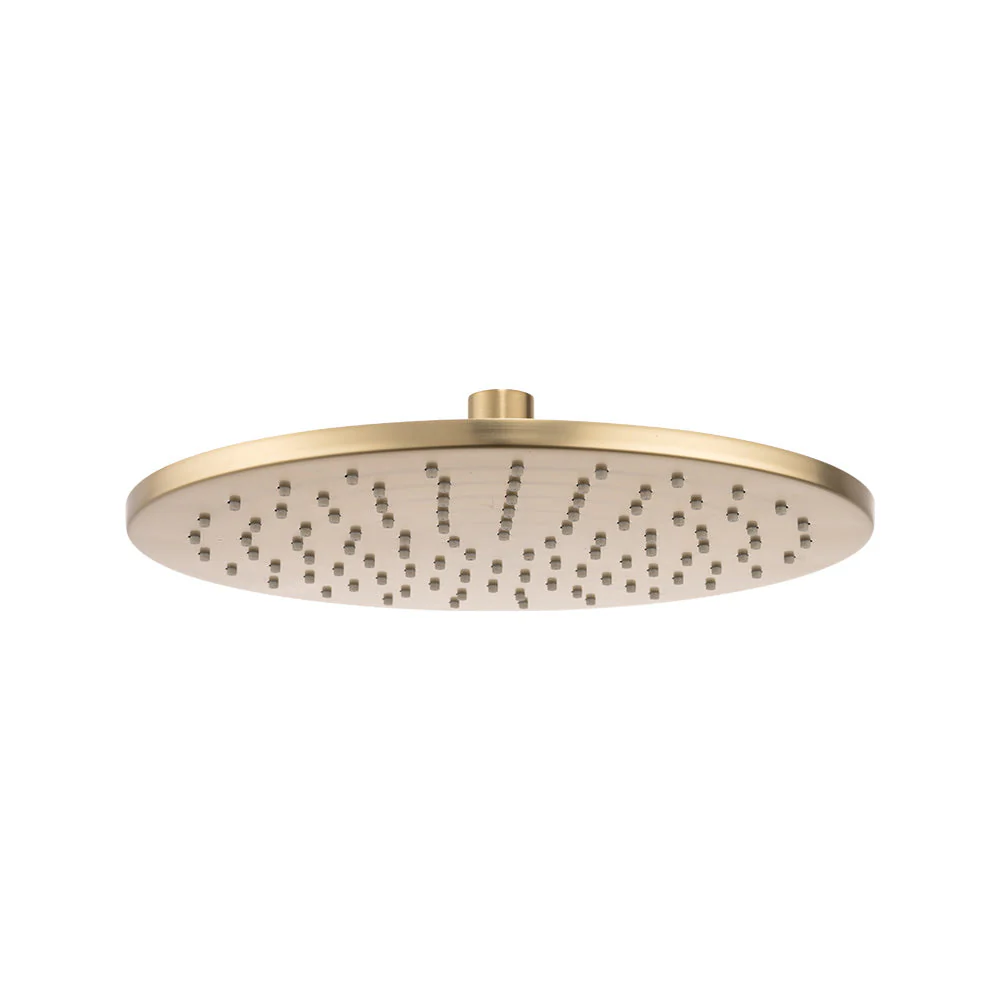 Mixx Matcha Brass Shower Head 250mm - Brushed Gold