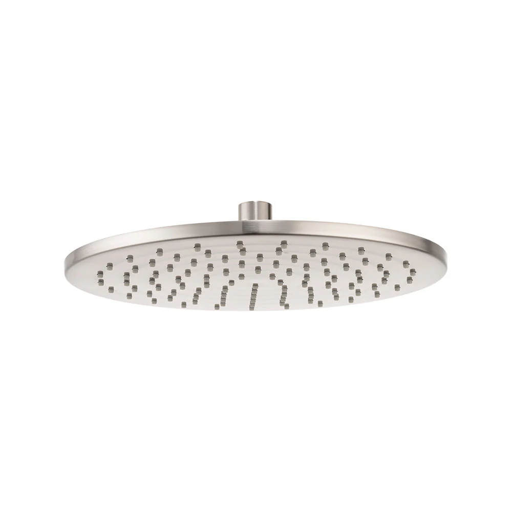 Mixx Matcha Brass Shower Head 250mm - Brushed Nickel