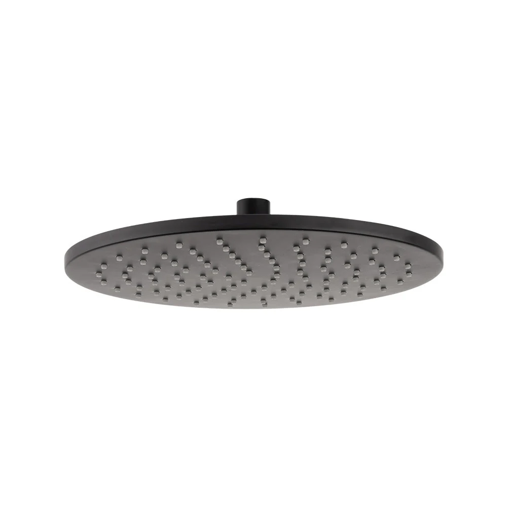 Mixx Matcha Brass Shower Head 250mm - Matt Black