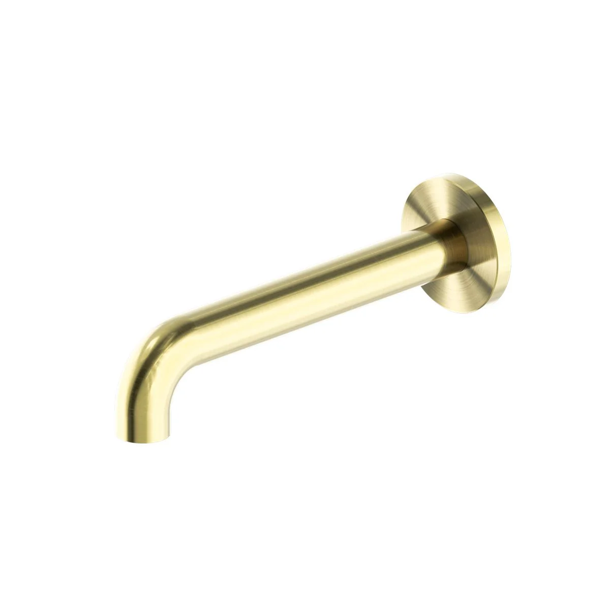 Nero Mecca Basin/Bath Spout - Brushed Gold