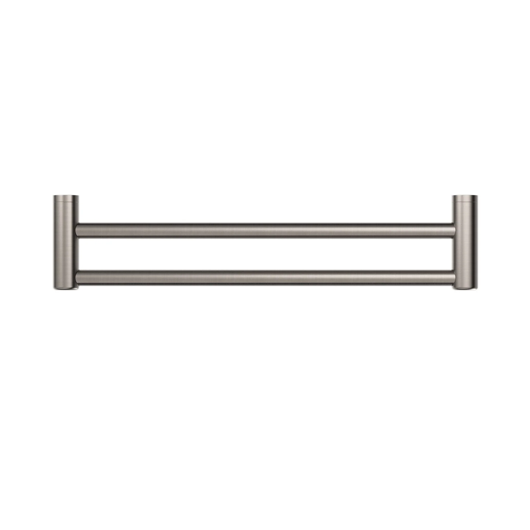 Nero Mecca Care 25mm Double Towel Grab Rail - Brushed Nickel - Image 2