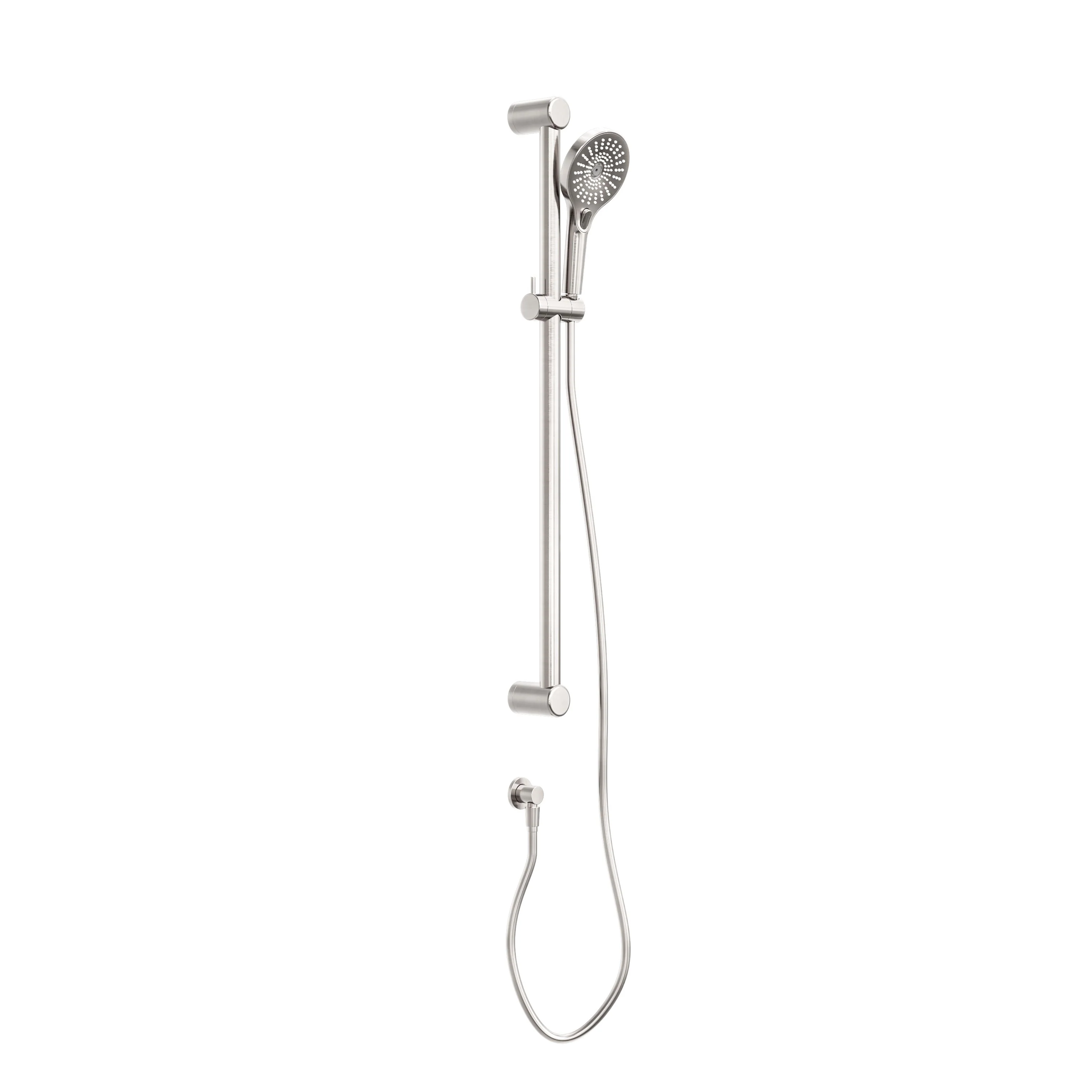Nero Mecca Care 32mm Grab Rail And Adjustable Shower Rail Set 900mm - Gun Metal - Image 4