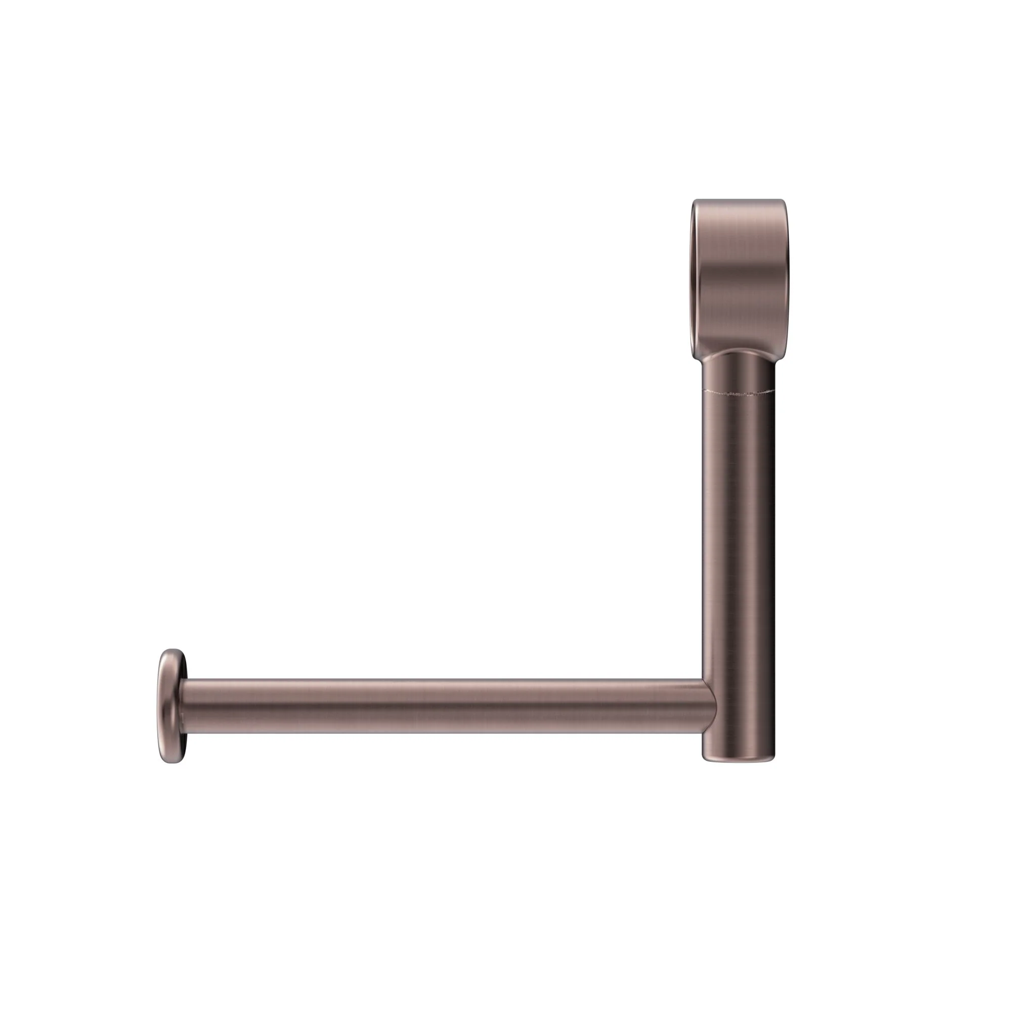Nero Mecca Care Add On Toilet Roll Holder - Brushed Bronze - Image 2