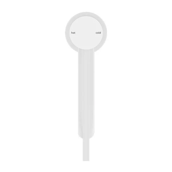 Nero Mecca Care Basin Mixer - White Matte - Image 3
