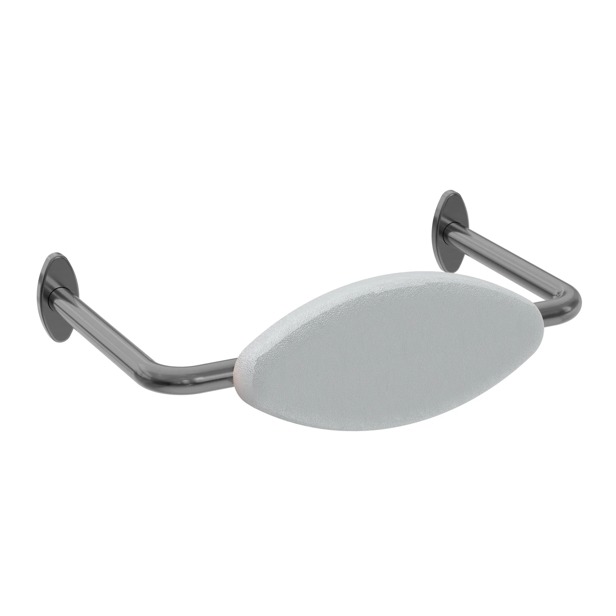 Nero Mecca Care Dda Toilet Backrest - Gun Metal