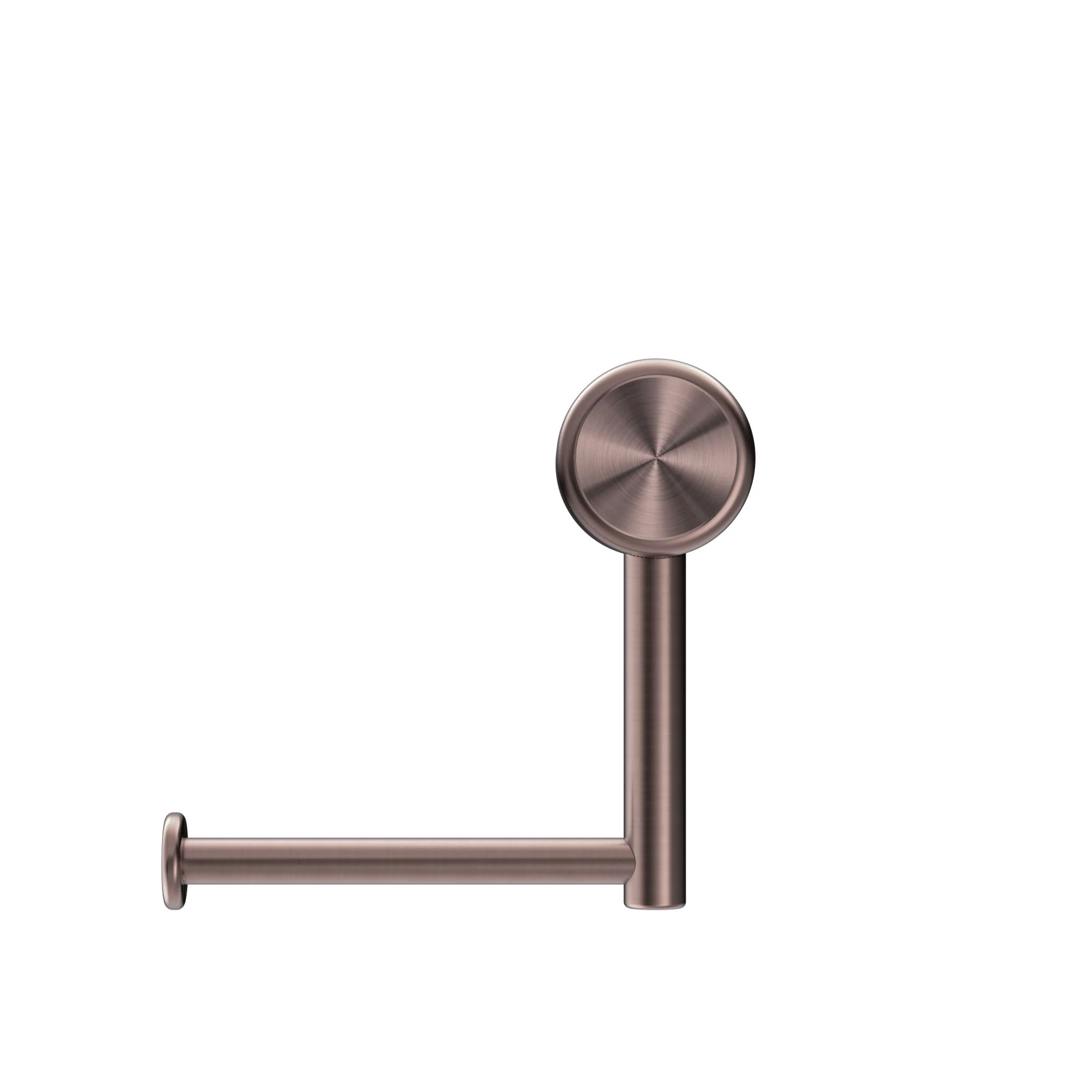 Nero Mecca Care Heavy Duty Toilet Roll Holder - Brushed Bronze - Image 2